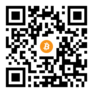 bitcoin:36nwc7GAsyMw2GS5SJy2sTkyofYCwz3GVP black Bitcoin QR code