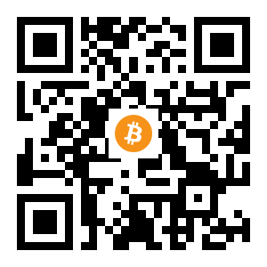 bitcoin:36oVQ5MsWFmgZw3673PE2UorbErU5ZELYZ black Bitcoin QR code