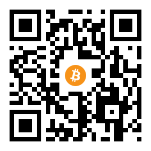 bitcoin:36pdhdwbLWEmGZ1EhRTEE7fwkbvRAMG1hd black Bitcoin QR code