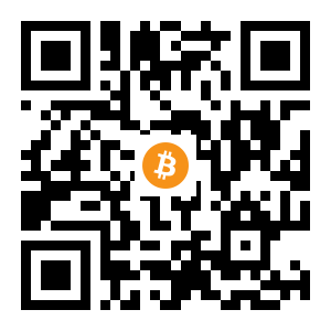 bitcoin:36xPBUDRa26VQgBA1vAKkjzdhHf4TaXLyJ black Bitcoin QR code