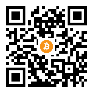 bitcoin:36y3ggMb3RrEozSLwu144g3r86vE3KERwv black Bitcoin QR code