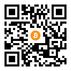 bitcoin:375oAWD4czjrdgVczcyj4YX2iwxXLfWdJL black Bitcoin QR code