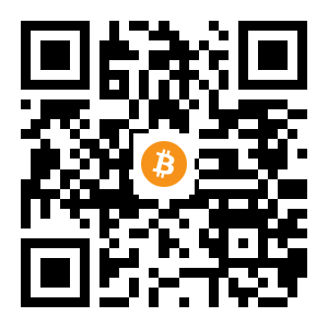 bitcoin:37LDKkyTdjSF64ejST38HDC1HgfNMN51ow black Bitcoin QR code