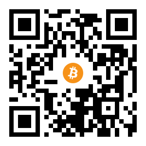 bitcoin:37M8He2cecnEpGsTeXEtGPxps7QE7881bL black Bitcoin QR code