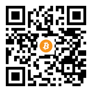bitcoin:37S1e9KRKW9SU4x3Vide7Aggxy28e253Ev black Bitcoin QR code