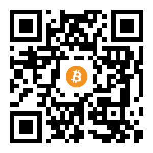 bitcoin:37VCQ8TXW45RPzT2DHgP9EqCJ12FnvYwgA black Bitcoin QR code