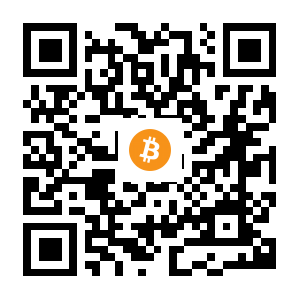 bitcoin:37XuVSEpWW4trkfmvWzegTHQt7BdktSKUs black Bitcoin QR code