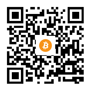 bitcoin:37ZCvz8ZJVX3YFWBKfGK5dNd8cCgtX785s black Bitcoin QR code