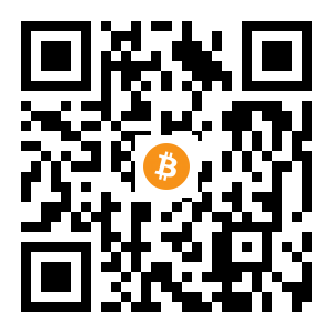 bitcoin:37a8DmXyHwQE8dE2c8atX6PxVYJsUznYbe black Bitcoin QR code