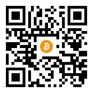 bitcoin:37aNpewSagZyJj1ScsZfi9vxNivUfyKwKL black Bitcoin QR code