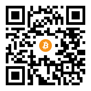bitcoin:37bEHJ9BVRyPihLiFsehkr3L314FHH6R9t black Bitcoin QR code
