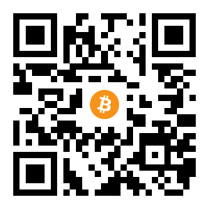 bitcoin:37bcUQvttdyBW1YUVL84bUad4CbhPCbyCi black Bitcoin QR code