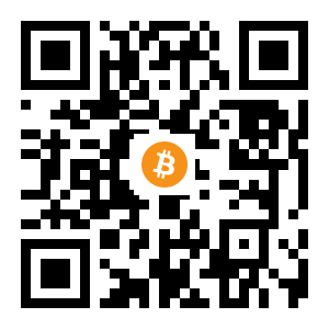 bitcoin:37v8B9WnhfpJPHYdLPHy6AqSa8DN34FeSw black Bitcoin QR code