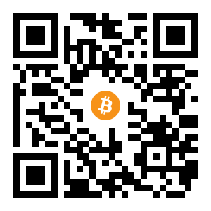 bitcoin:37zE65kS6c6SxNeMsPdUkdNPrxq17Cp1P9 black Bitcoin QR code