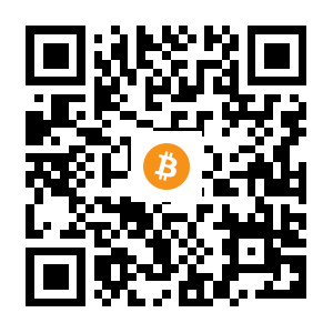 bitcoin:3832jUtzkX9TCd5LqAQKgoTui8yR7Qku2r black Bitcoin QR code