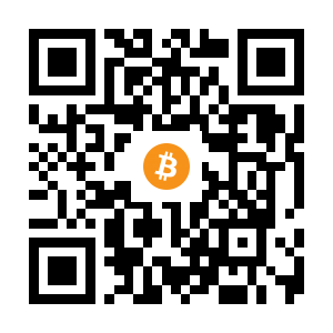 bitcoin:383o8zvsfQBf5Fa8oUEeoTcmnJeuzi7aLP black Bitcoin QR code