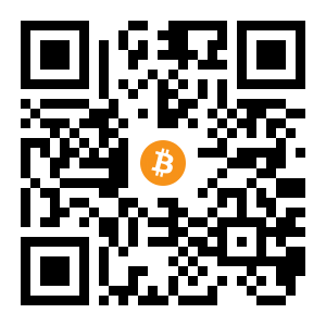 bitcoin:383oLyouXSLs4omdwgE2g8fD8LXuDCU5Lf black Bitcoin QR code