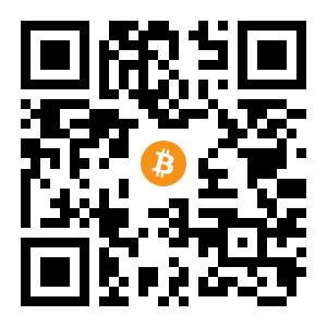 bitcoin:385cR5DM96n1HvBDMzLHPYcw89fZAXULJP black Bitcoin QR code