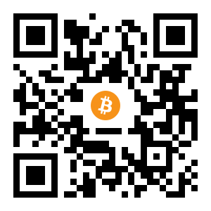 bitcoin:38CMpKiiRDiqhBzzXuSZAoBhKq66yhJW8i black Bitcoin QR code