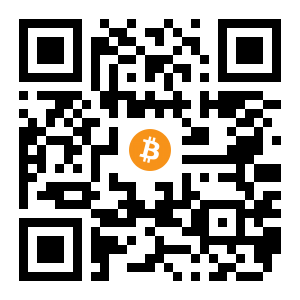 bitcoin:38EYap28LnopkUC13a2WduCf4gJWQU4kzE black Bitcoin QR code
