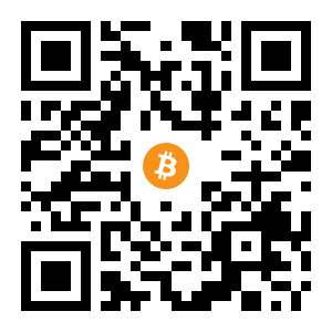 bitcoin:38EsCWMNYLMJ1BVuYZWtC6EK4xdKYauygB black Bitcoin QR code