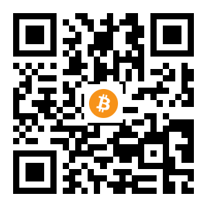 bitcoin:38GP75NF3if6c5zUWL7LQPidTYzhH8K5ih black Bitcoin QR code