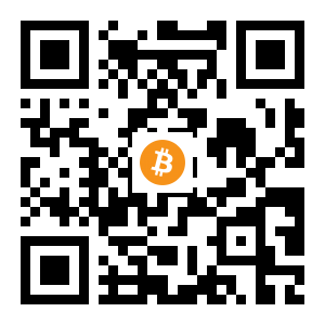 bitcoin:38H9BZskfPaE83sZQEUmrE6RtF3ykypcWm black Bitcoin QR code