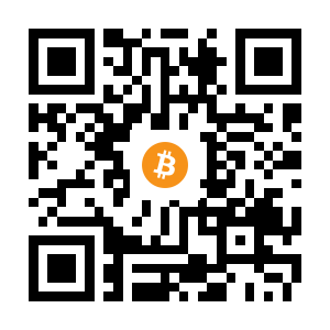 bitcoin:38JGapi4uZKxfy753kiB7pkd8iw8UFzexw black Bitcoin QR code