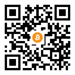 bitcoin:38LEQTtLUUSzFVCRkp52aahrAnGn8Gcgg3 black Bitcoin QR code