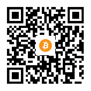 bitcoin:38PzGx967bVcx4SrDWJbCEdcoD8HpLTcLP black Bitcoin QR code