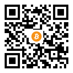 bitcoin:38UZBcQohW57Tjdt64HERvLt6toW7WLUax black Bitcoin QR code