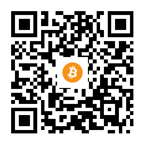 bitcoin:38VR68nMbTBnogkr7LhyAMS245SNCYipkK black Bitcoin QR code