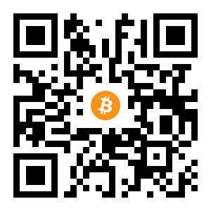 bitcoin:38YkurXx7WYvYestHKP6vf1wWYggzT2buC black Bitcoin QR code