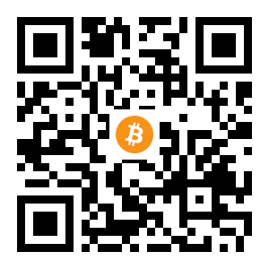 bitcoin:38aJh7q9fG1QhB16mJ7yF9bvBX2mbMrVA7 black Bitcoin QR code