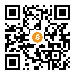 bitcoin:38bExew2aTJXuFLWKg9n4DKrAGUrYU2usk black Bitcoin QR code