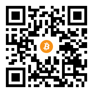 bitcoin:38eRuvj2pHwLmrURHaGqWKcz6efPm7vQxi black Bitcoin QR code