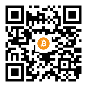 bitcoin:38gF6qXMouyJHSX7hMz5joj1cZcyUJVsUP black Bitcoin QR code