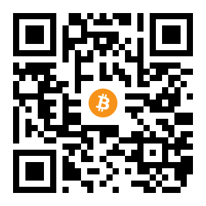 bitcoin:38gKLKS22nNeWEKFZdu6EZcmerzRvnUZoA black Bitcoin QR code