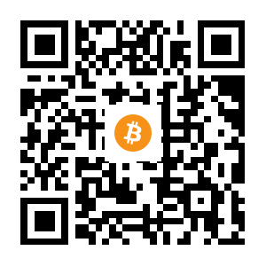 bitcoin:38iDdvWwtraR81DCBhsBR7dMFqtQqff5XE black Bitcoin QR code