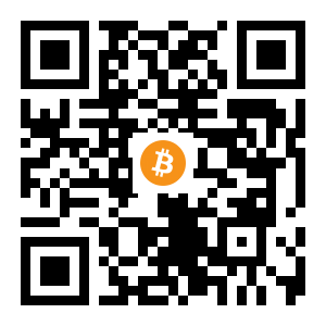 bitcoin:38jECvuFjf224JSxUc5pjEbiff1CmXwGZA black Bitcoin QR code