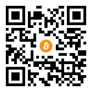 bitcoin:38kvBm3TFGDr7Kfe4ZjtNBTtbt8mHK3C1y black Bitcoin QR code