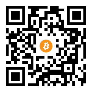 bitcoin:38mXWyUaQKVyfHkuP6jc7k9NNGPYGF8srt black Bitcoin QR code
