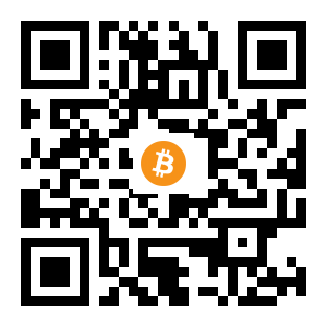 bitcoin:38njQ5DDda98ExVYmKqwf16iiqofgVL3x9 black Bitcoin QR code