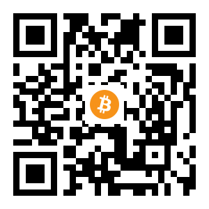 bitcoin:38pEBZkcMKH66rbcLvFkcSPKEjMtw83za6 black Bitcoin QR code