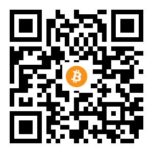 bitcoin:38pcGRqdy7cLRBszPC3QMfpsCNNhbw3JRG black Bitcoin QR code