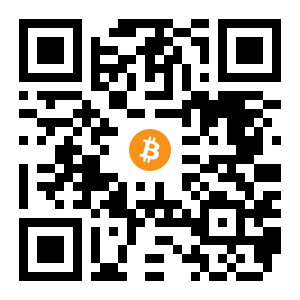 bitcoin:38tUhF6vmc25xVsxBLicYB3peo7dYtCRbr black Bitcoin QR code