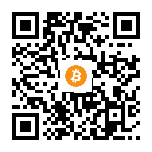 bitcoin:38zXRhCn5zE78yTZ17NJFy3BUwt1Xg6A5g black Bitcoin QR code