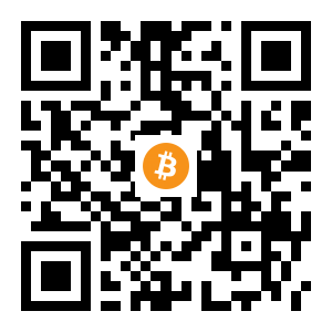 bitcoin:3984kdS5h1aVSzqLS6ctLu7c7FcaA7dwmq black Bitcoin QR code