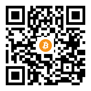 bitcoin:39AWkD9xmwjnLYm1wz87B4ZxW7xD4RL1Yc black Bitcoin QR code