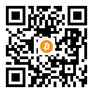 bitcoin:39BXj18i3uBeAywE9ppKQpTLz4pzfBjzdU black Bitcoin QR code